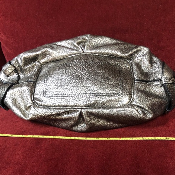 EUC. Celine Macadam Bittersweet bag in metallic silver. - Picture 11 of 16